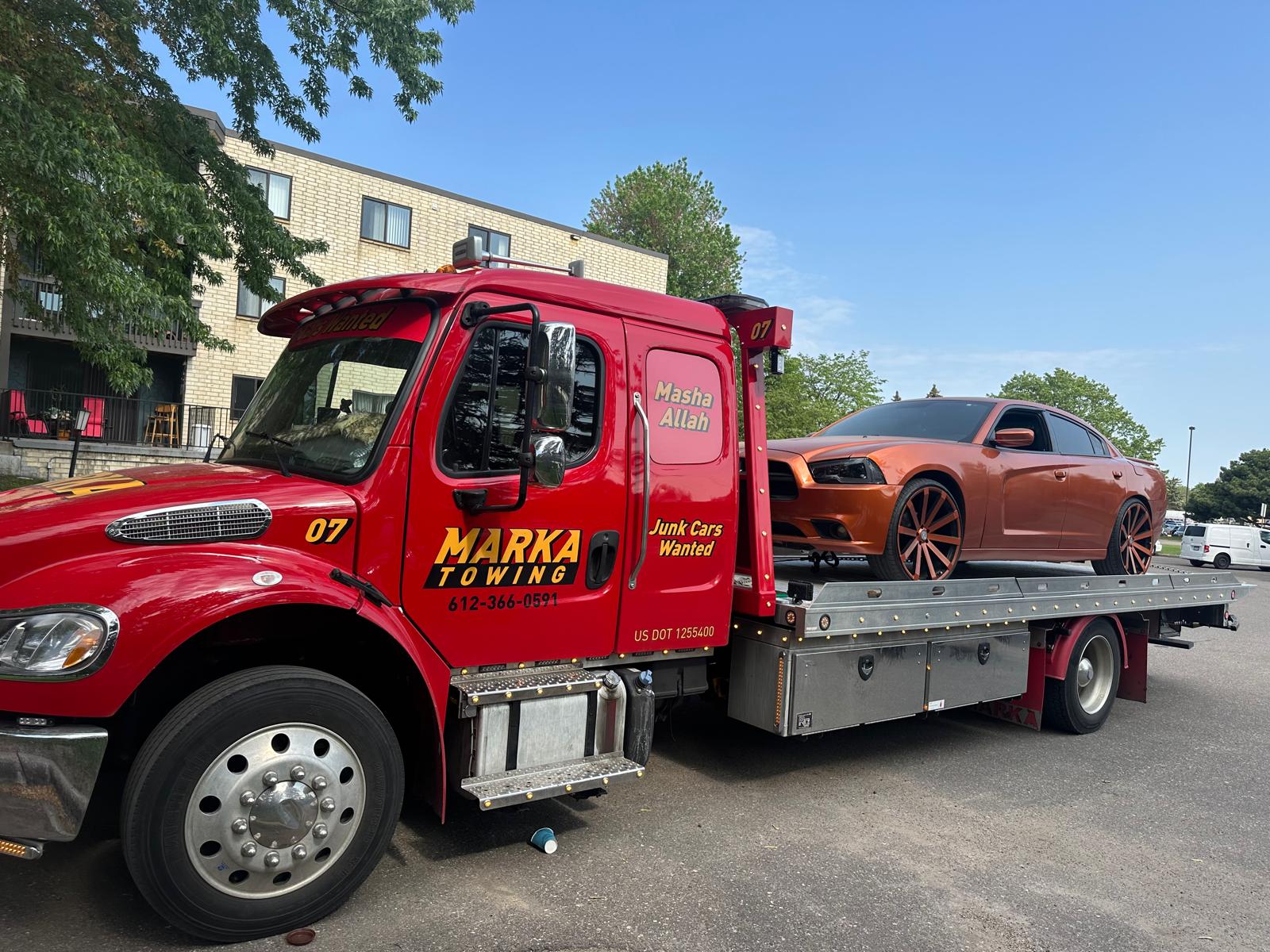 Custom Dodge Charger tow